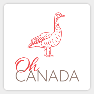 Oh Canada Sticker